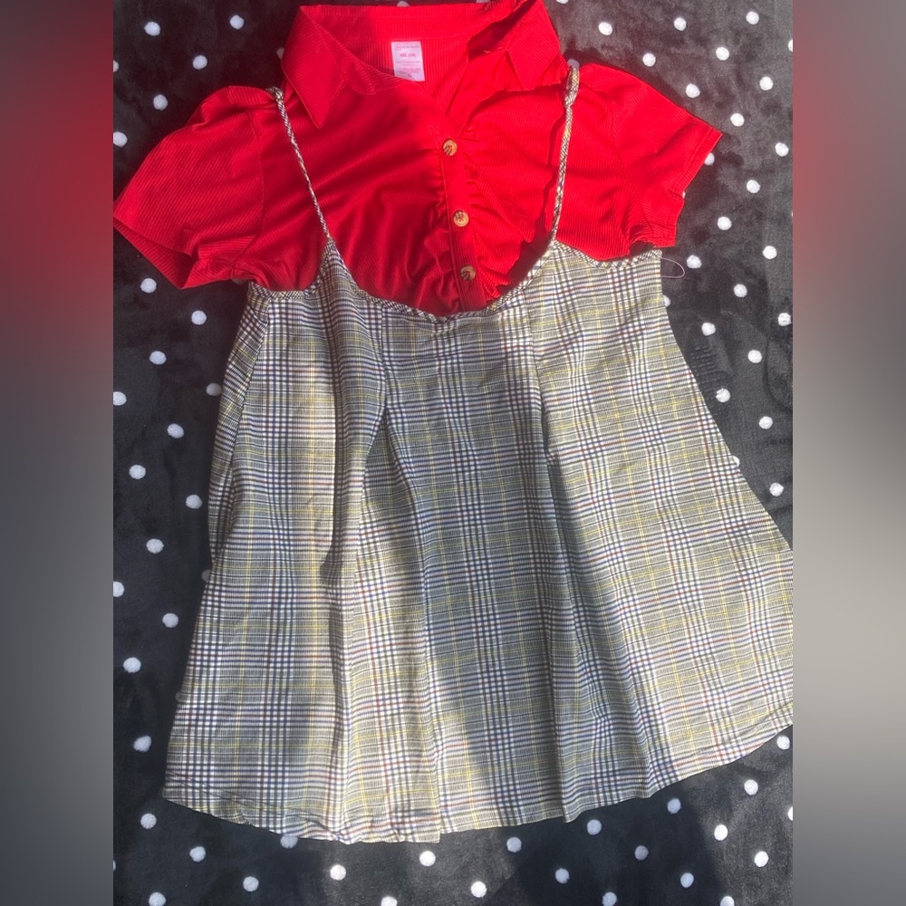 Cute shirt dress outfit